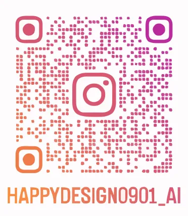 ハッピーデザイン Instagram QRコード